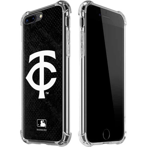MLB Minnesota Twins Dark Wash iPhone 7/8 Plus Clear Case