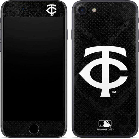 MLB Minnesota Twins Dark Wash iPhone 8 Skin