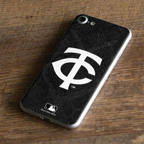 MLB Minnesota Twins Dark Wash iPhone 8 Skin