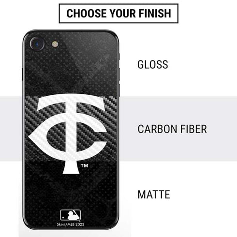 MLB Minnesota Twins Dark Wash iPhone SE (2nd & 3rd Gen) Skin