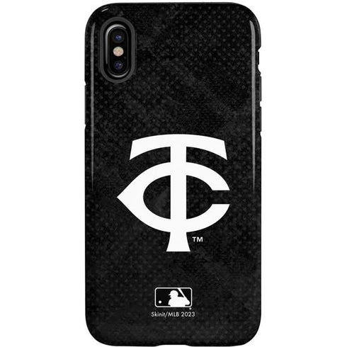 MLB Minnesota Twins Dark Wash iPhone X Pro Case