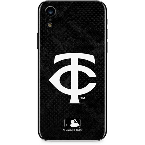 MLB Minnesota Twins Dark Wash iPhone XR Skin