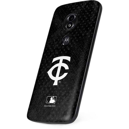 MLB Minnesota Twins Dark Wash Moto E5 Play Skin