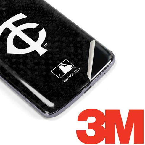 MLB Minnesota Twins Dark Wash Moto E5 Plus Skin