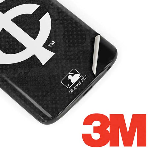 MLB Minnesota Twins Dark Wash Moto G6 Skin