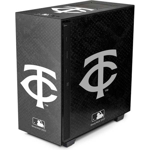 MLB Minnesota Twins Dark Wash NZXT H510 Compact ATX Mid-Tower Case Skin
