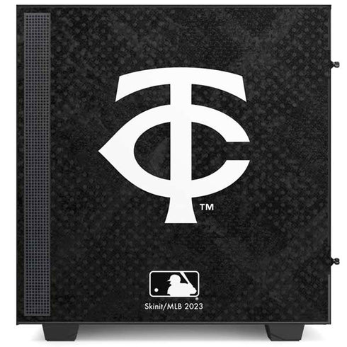 MLB Minnesota Twins Dark Wash NZXT H510 Compact ATX Mid-Tower Case Skin