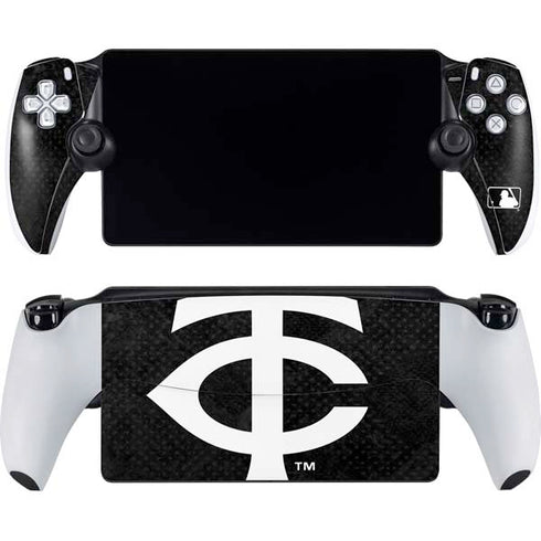MLB Minnesota Twins Dark Wash PlayStation Portal Remote Player Skin