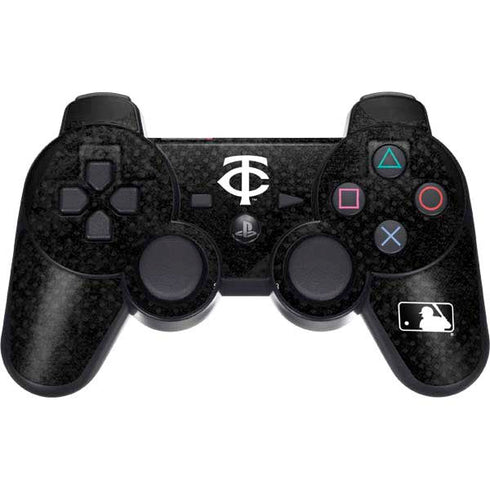 MLB Minnesota Twins Dark Wash PS3 Dual Shock wireless controller Skin