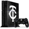 MLB Minnesota Twins Dark Wash PS4 Console and Controller Bundle Skin