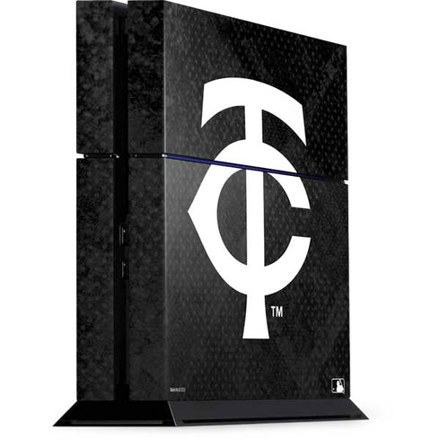 MLB Minnesota Twins Dark Wash PS4 Console Skin