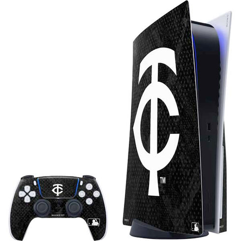 MLB Minnesota Twins Dark Wash PS5 Bundle Skin