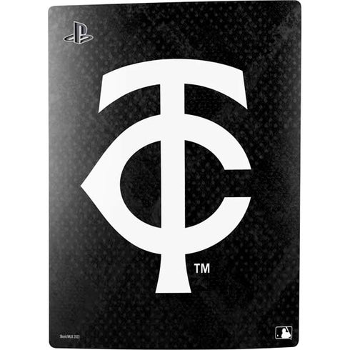 MLB Minnesota Twins Dark Wash PS5 Console Skin