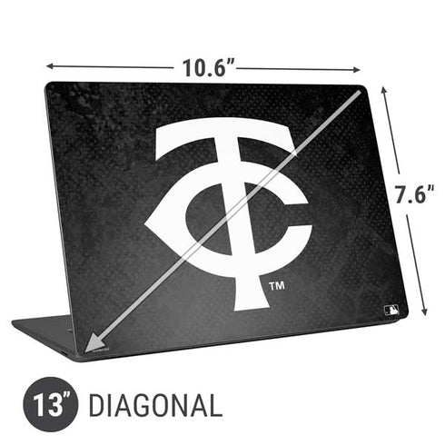 MLB Minnesota Twins Dark Wash Universal Laptop 13in (10.6 x 7.6in) Skin