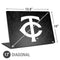 MLB Minnesota Twins Dark Wash Universal Laptop 17in (13.8 x 10in) Skin