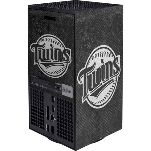MLB Minnesota Twins Dark Wash Xbox Series X Bundle Skin