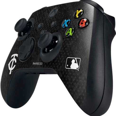 MLB Minnesota Twins Dark Wash Xbox Series X Controller Skin