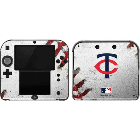 MLB Minnesota Twins Game Ball Nintendo 2DS Skin