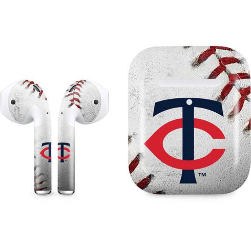 MLB Minnesota Twins Game Ball Apple AirPods 2 Skin