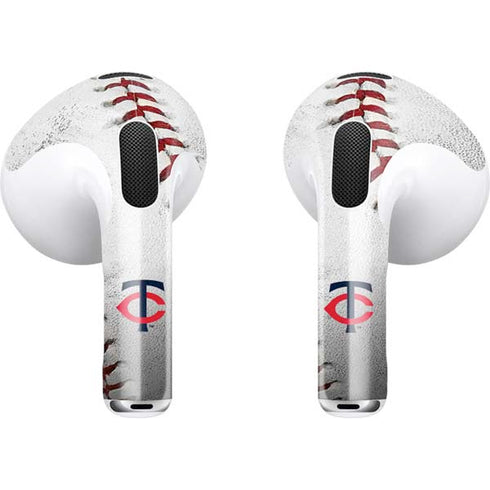 MLB Minnesota Twins Game Ball Apple AirPods (3rd Gen 2021) Skin