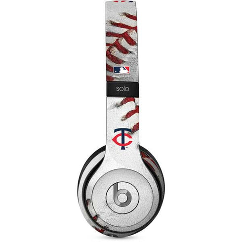 MLB Minnesota Twins Game Ball Beats Solo 2 Wired Skin