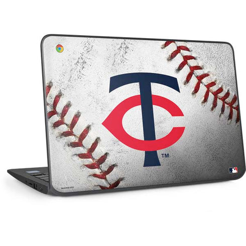 MLB Minnesota Twins Game Ball HP Chromebook Skin