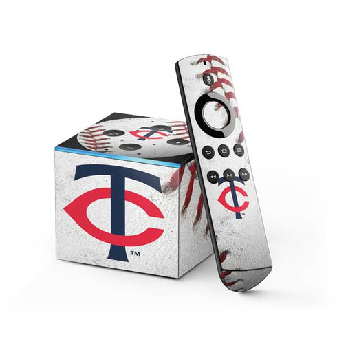 MLB Minnesota Twins Game Ball Fire TV Cube Skin