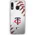 MLB Minnesota Twins Game Ball Galaxy A20 Clear Case