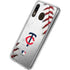 MLB Minnesota Twins Game Ball Galaxy A20 Clear Case