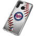 MLB Minnesota Twins Game Ball Galaxy A21 Clear Case