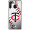 MLB Minnesota Twins Game Ball Galaxy A21 Clear Case