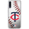 MLB Minnesota Twins Game Ball Galaxy A50 Clear Case