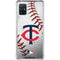MLB Minnesota Twins Game Ball Galaxy A51 5G Clear Case