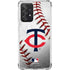 MLB Minnesota Twins Game Ball Galaxy A52 5G Clear Case