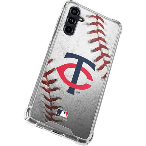 MLB Minnesota Twins Game Ball Galaxy A54 5G Clear Case