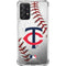 MLB Minnesota Twins Game Ball Galaxy A72 5G Clear Case