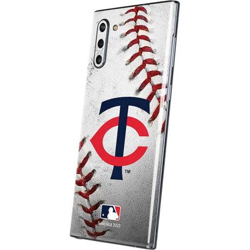 MLB Minnesota Twins Game Ball Galaxy Note 10 Skin