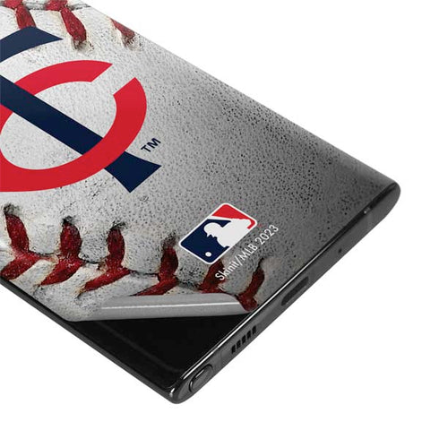 MLB Minnesota Twins Game Ball Galaxy Note 10 Skin
