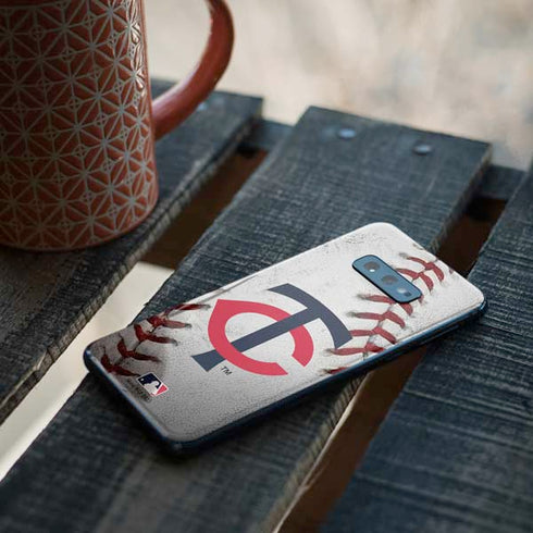 MLB Minnesota Twins Game Ball Galaxy S10e Skin