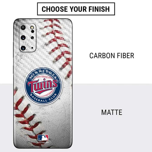 MLB Minnesota Twins Game Ball Galaxy S20 Plus Skin