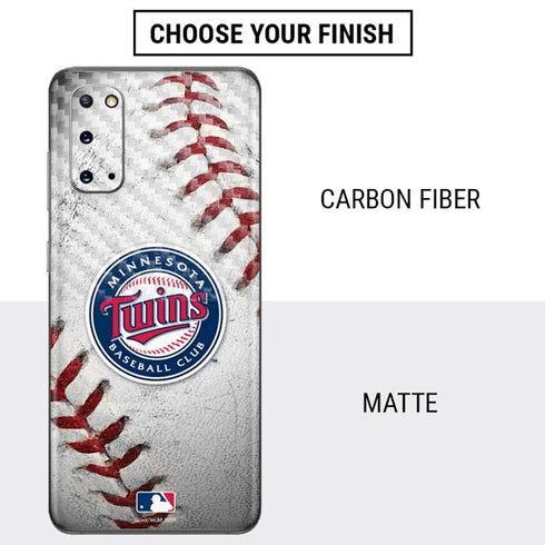 MLB Minnesota Twins Game Ball Galaxy S20 Skin
