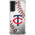 MLB Minnesota Twins Game Ball Galaxy S21 5G Clear Case
