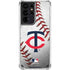 MLB Minnesota Twins Game Ball Galaxy S21 Ultra 5G Clear Case