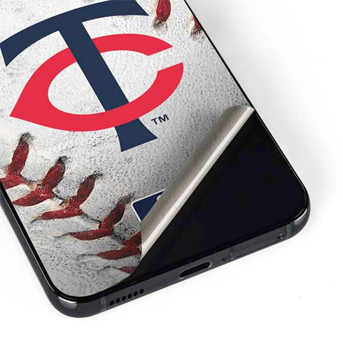 MLB Minnesota Twins Game Ball Galaxy S22 Plus Skin