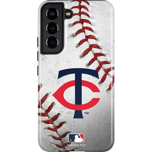 MLB Minnesota Twins Game Ball Galaxy S22 Pro Case