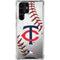 MLB Minnesota Twins Game Ball Galaxy S22 Ultra Clear Case