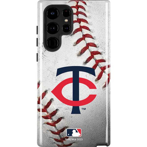 MLB Minnesota Twins Game Ball Galaxy S22 Ultra Pro Case