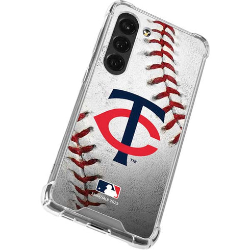 MLB Minnesota Twins Game Ball Galaxy S23 Clear Case