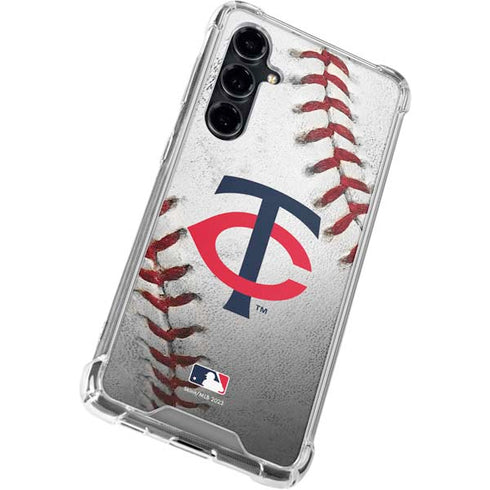 MLB Minnesota Twins Game Ball Galaxy S23 FE Clear Case