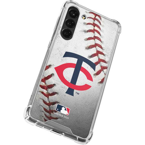 MLB Minnesota Twins Game Ball Galaxy S23 Plus Clear Case